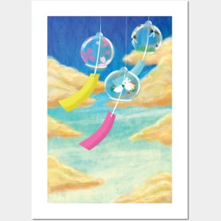 Wind Chimes Posters and Art